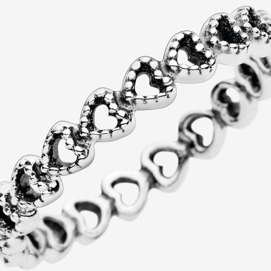 Anel Arco de Corações