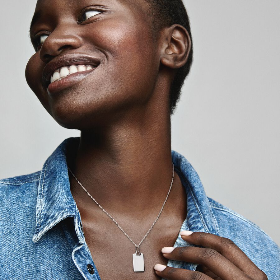 Pendente Rectangular Gravável