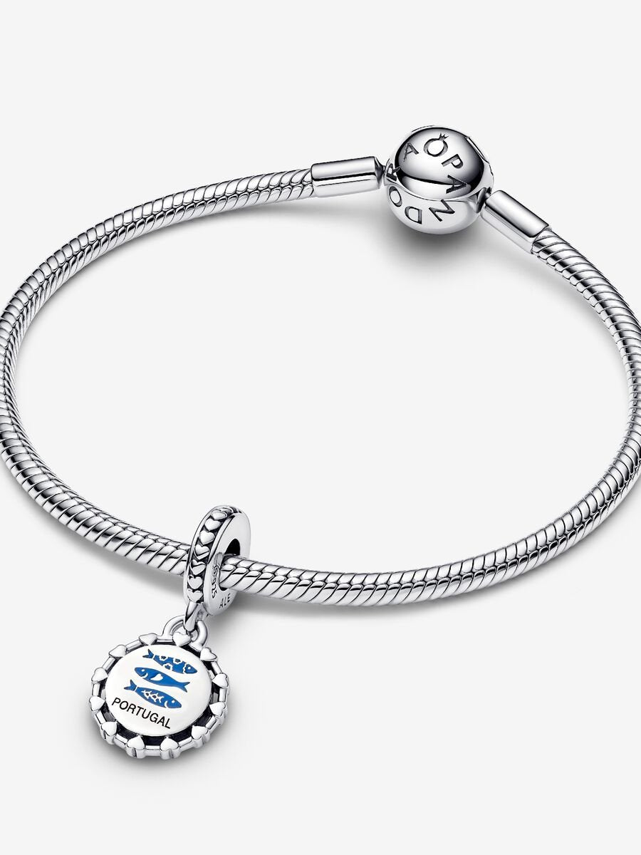 Conta pendente sardinha de Portugal Prata