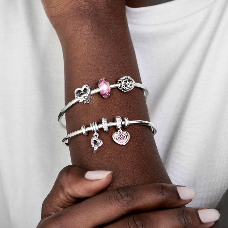 Conta Coração Infinito Love You Mum