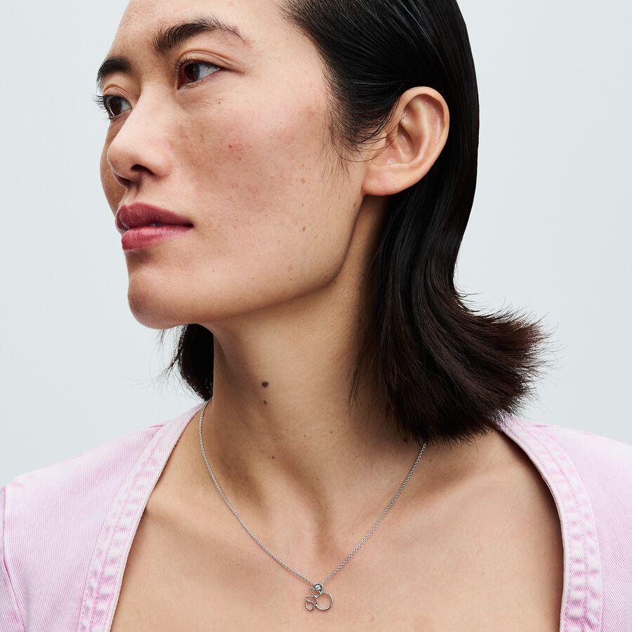 Colar Disney Minnie Mouse silhueta