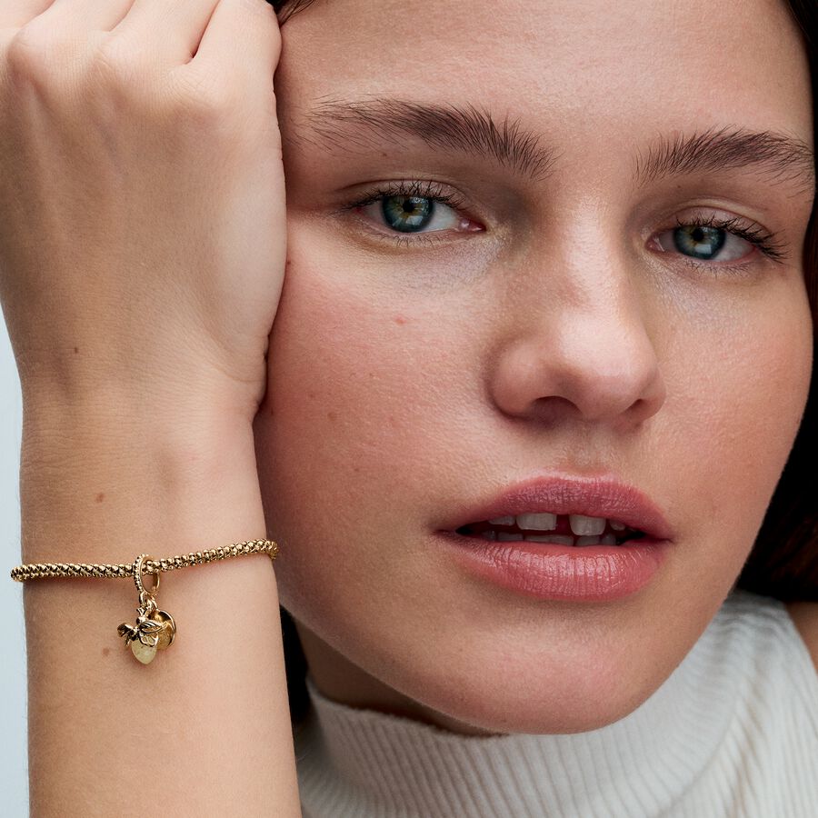 Conta Pendente pirilampo que brilha no escuro