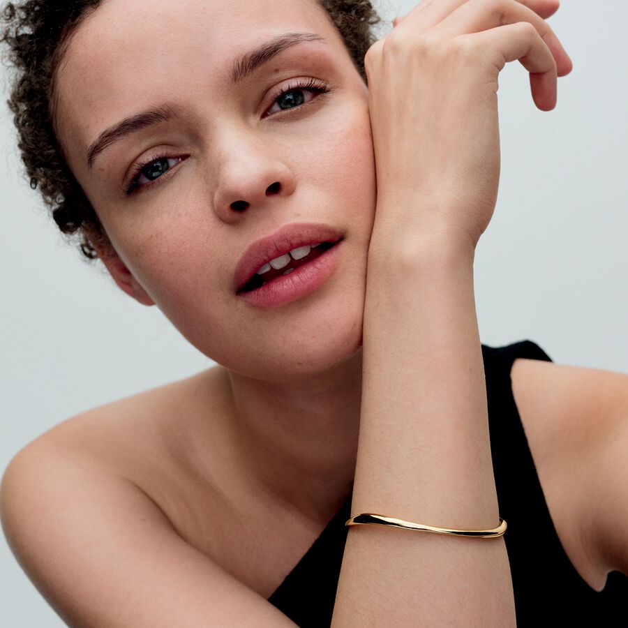 Pulseira com design orgânico