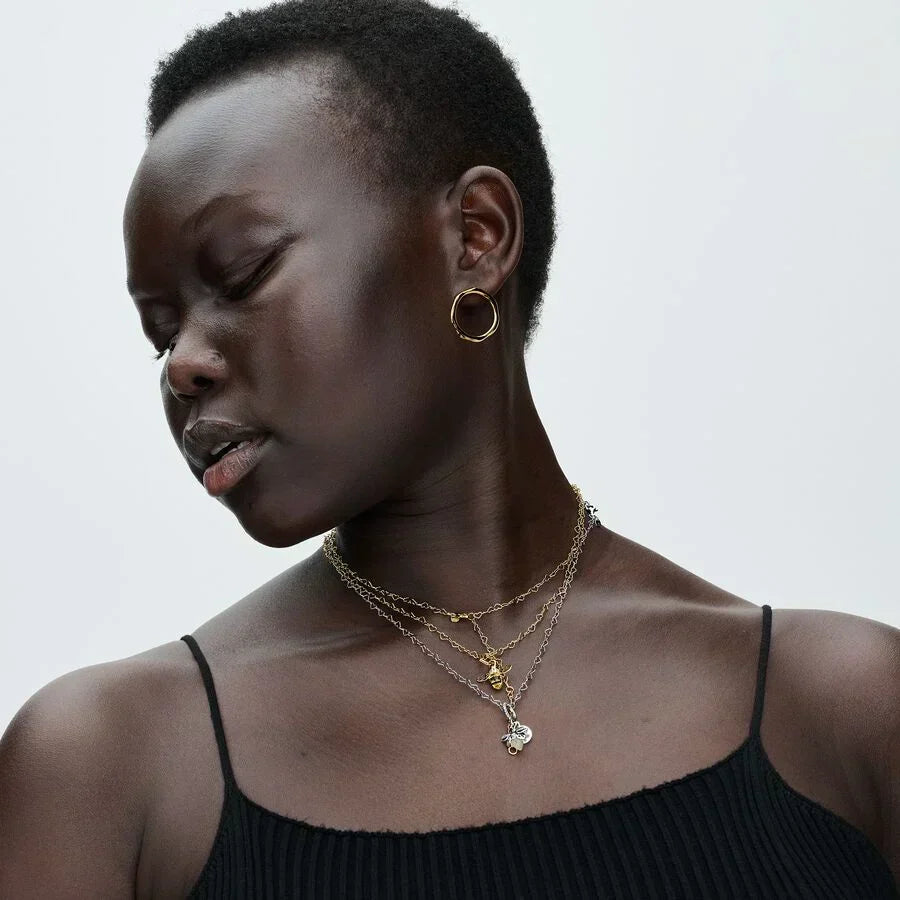 Colar Corações Entrelaçados