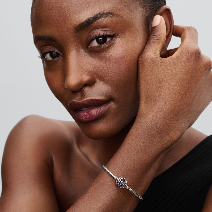 Conta Rendilhada Corações Mãe