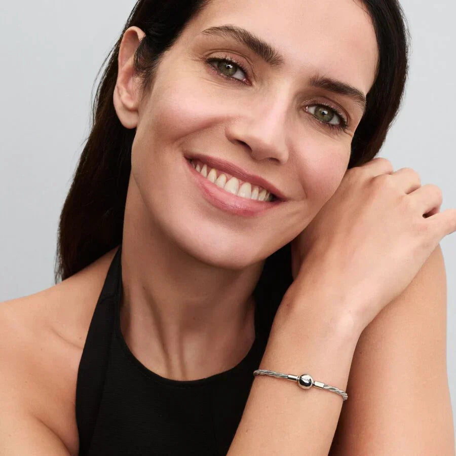 Corrente Snake Torcida Fecho Redondo Pandora