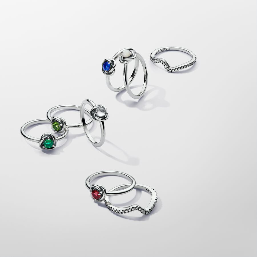 Anel Círculo Eternidade Pedras do Zodíaco