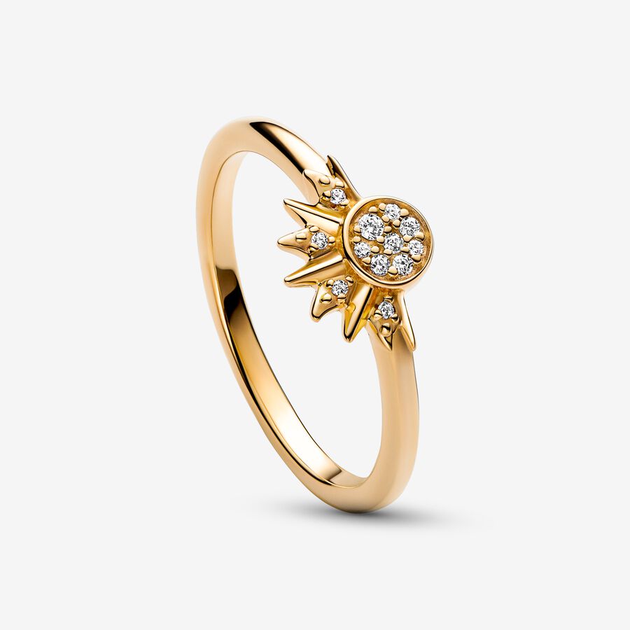 Anel Celestial Sparkling Sun
