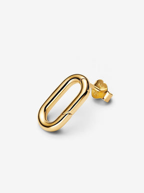 Brinco Espigão de Abrir Revestimento de ouro 14k