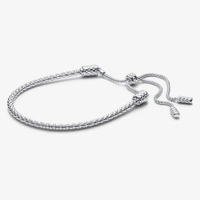 Pulseira Deslizante Corrente Cravejada