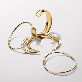 Pulseira com design orgânico